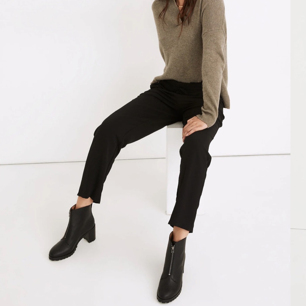 Madewell Drapey Drawstring Paperbag Pants